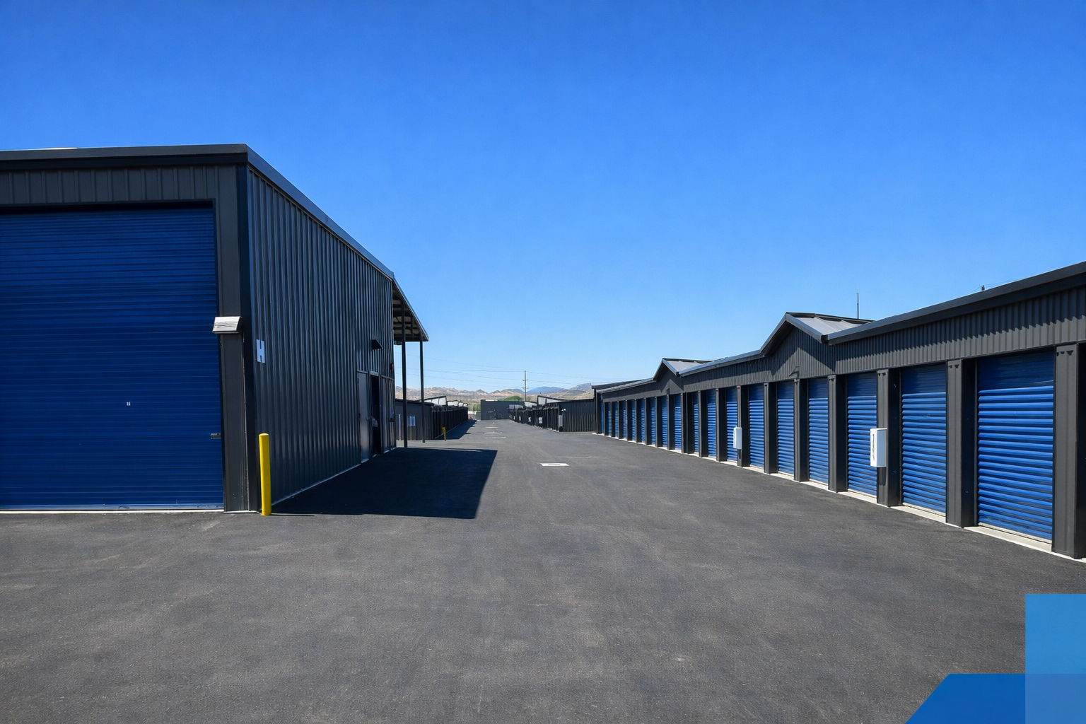 Secure storage units at Safe Storage Fernley